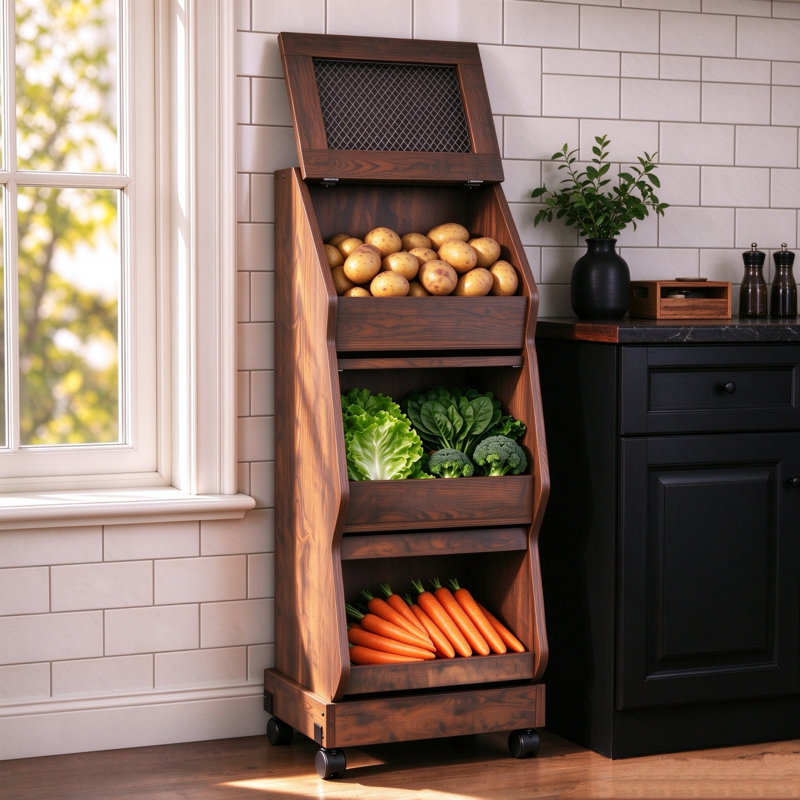 18.11 " W Kitchen Cart