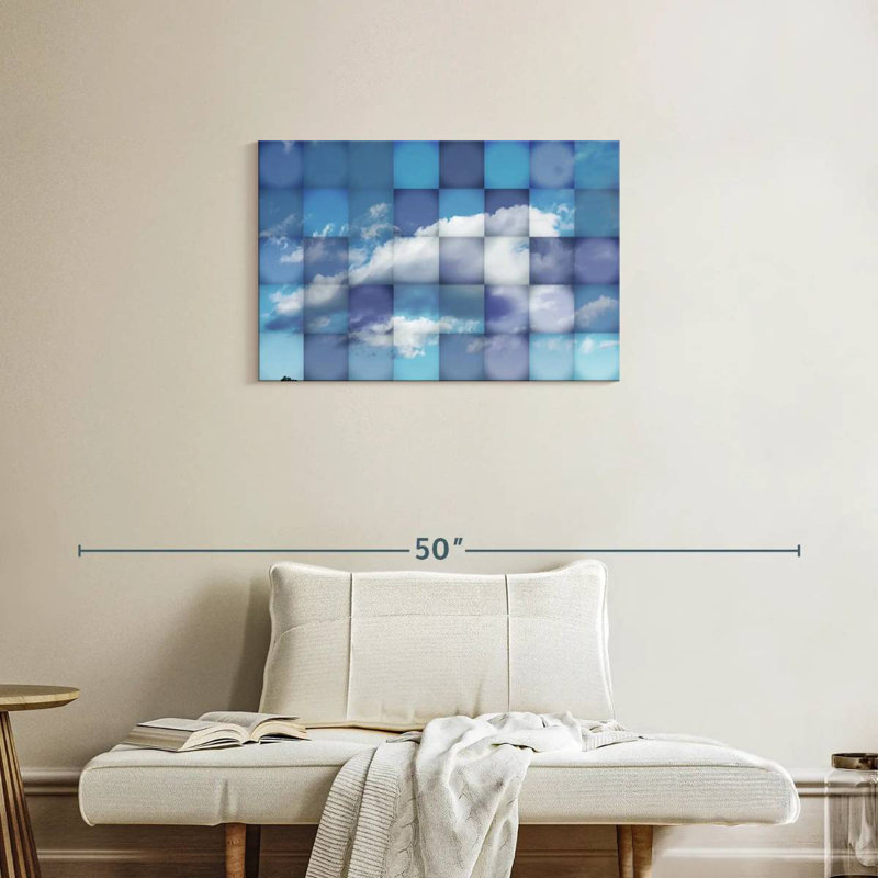 Alvord Geometric Clouds, 20" H x 30" W
