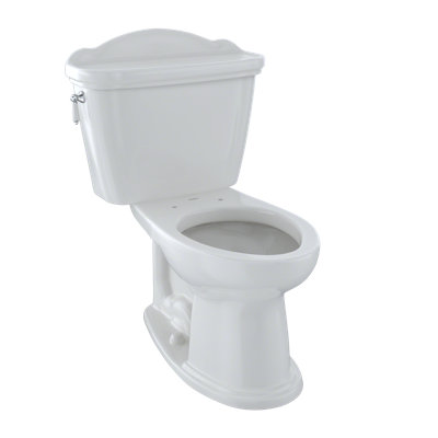 Toilette allongée deux pièces à hauteur universelle 1,6 GPF TOTO® Whitney®, blanc colonial
