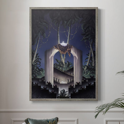 Reproduction encadrée DecoParadise - bois massif