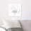 White Peony due Florals - reproduction d'art sur toile