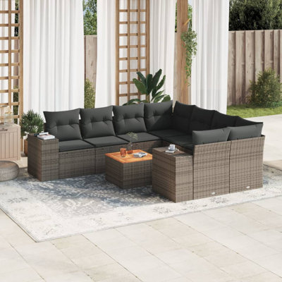 Ensemble de canapé de jardin Vidaxl