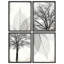 «Rustic Leaf Veen And Trees Branch», reproduction d'art encadrée, affiches, salle de bain, petit art mural-104788429-104788430
