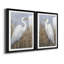 White Heron I, reproduction encadrée de qualité supérieure - prête à être accrochée-974337245-974337235