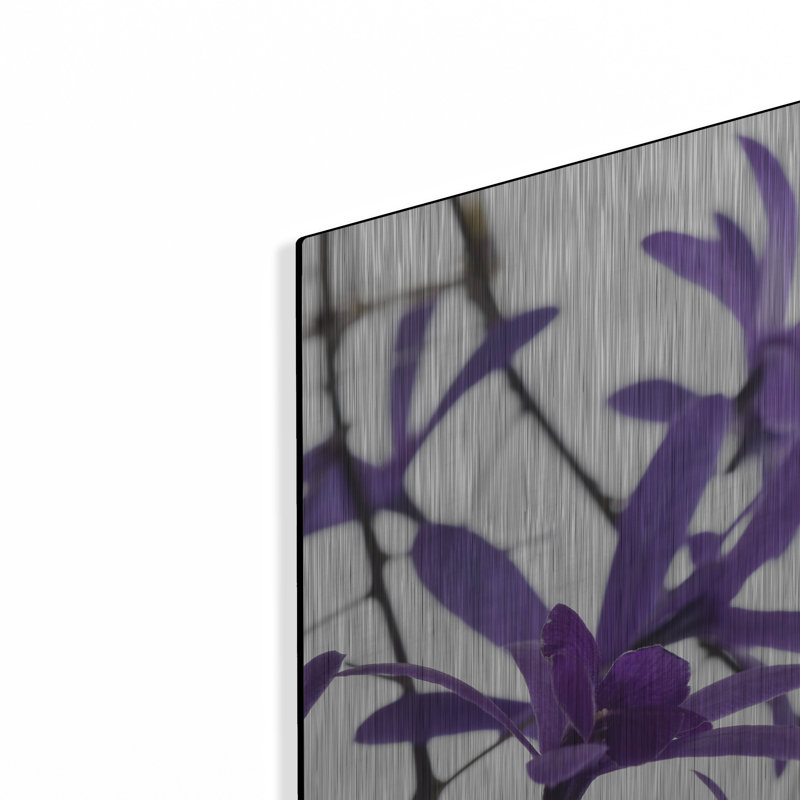 Fleur mauve 1 par PhotoINC Studio, H 12 po x l 12 po