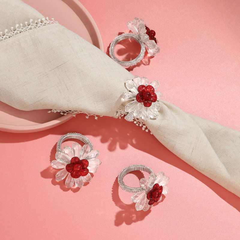 Rond de serviette Crimson Radiance