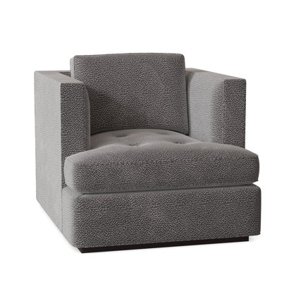 Fauteuil à coussins bas de 39 po Central Park