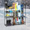 Multi-Functional Ski & Snowboard Storage Rack – 4-Tier Freestanding Organizer For Winter Sports Gear, Boots & Accessories