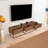 Rectangle Metal Frame Base Tv Stand For Tvs Up To 78'' With 3 Drawers