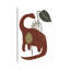Décoration murale Mighty Dino IV, pour enfants-52154423-52154422