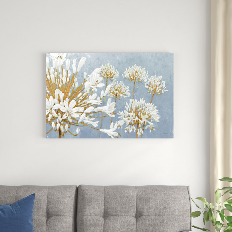 Golden Spring Blue Grey, H 24 po x l 36 po x P 1,25 po