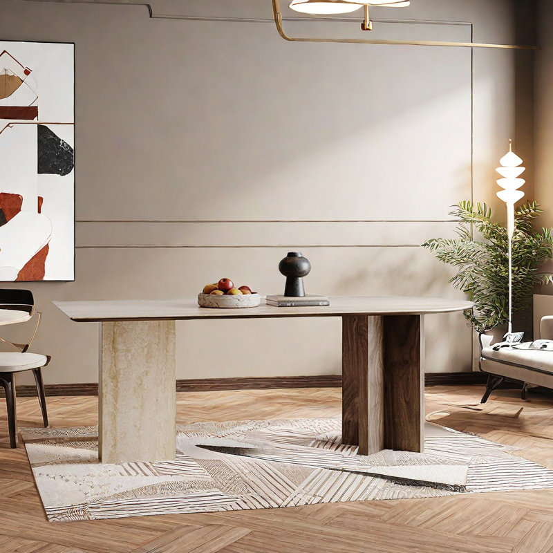 Table de salle à manger l 31,5 po Ignasiak, H 29,5 po x L 63 po x l 31,5 po