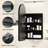 Arched Bathroom Medicine Cabinet With Mirror, No Assembly Needed, Recessed Or Surface Mount Wall Storage Cabinet, Mirror Cabinet With Tissue Slot & 2x Magnifying Mirror-518466524-518466526