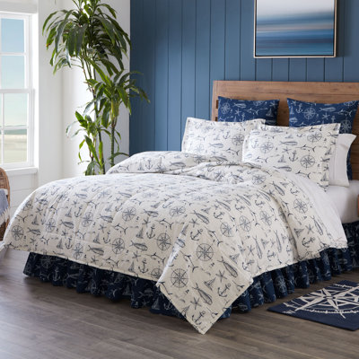Captain Quarters Cotton Coverlet