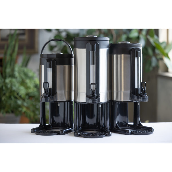 Thermal Coffee Urn, 2 Gallon, Brushed