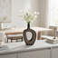 Vase en bois 15,7 po Sunburst