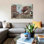 «New Yorker», reproduction sur toile