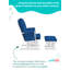 Fauteuil oscillant avec repose-pieds Mason-48196380-48202387