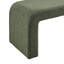 Banc avec revêtement
