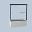 Porte de baignoire coulissante double demi-cadre avec verre trempé l 56 à 60 po x H 58 po-117410195