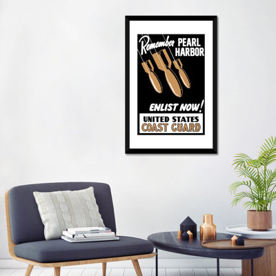 « wwii poster avec bombe », affiche rétro sur toile
