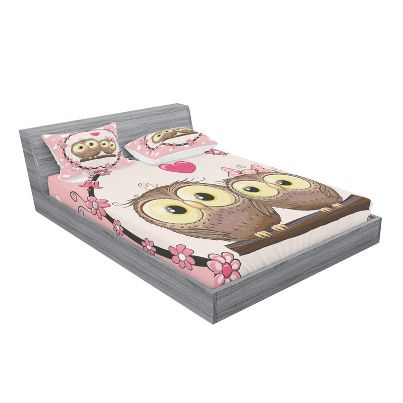 Microfiber Sheet Set, Queen Sheet Set with Fitted Sheet