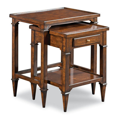 Marseille Tray Top Nesting Tables with Storage