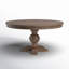Chatham Downs Round Solid Wood Dining Table-624687733-624687730
