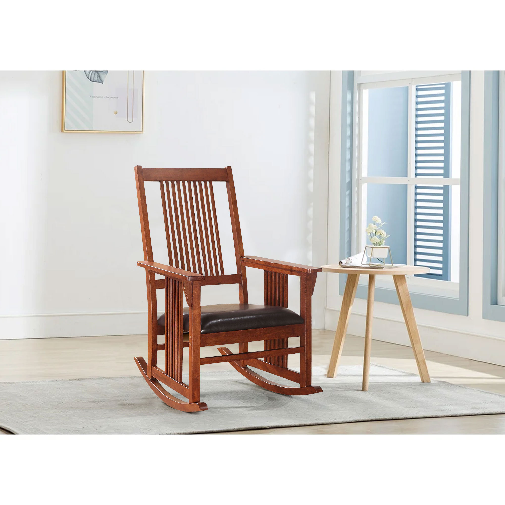 Winston Porter Curtina Rocking Chair | Wayfair