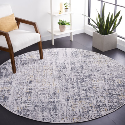 Ethellee Performance Abstract Rug