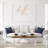 15"W 1-Light White Painted Rattan Pendant
