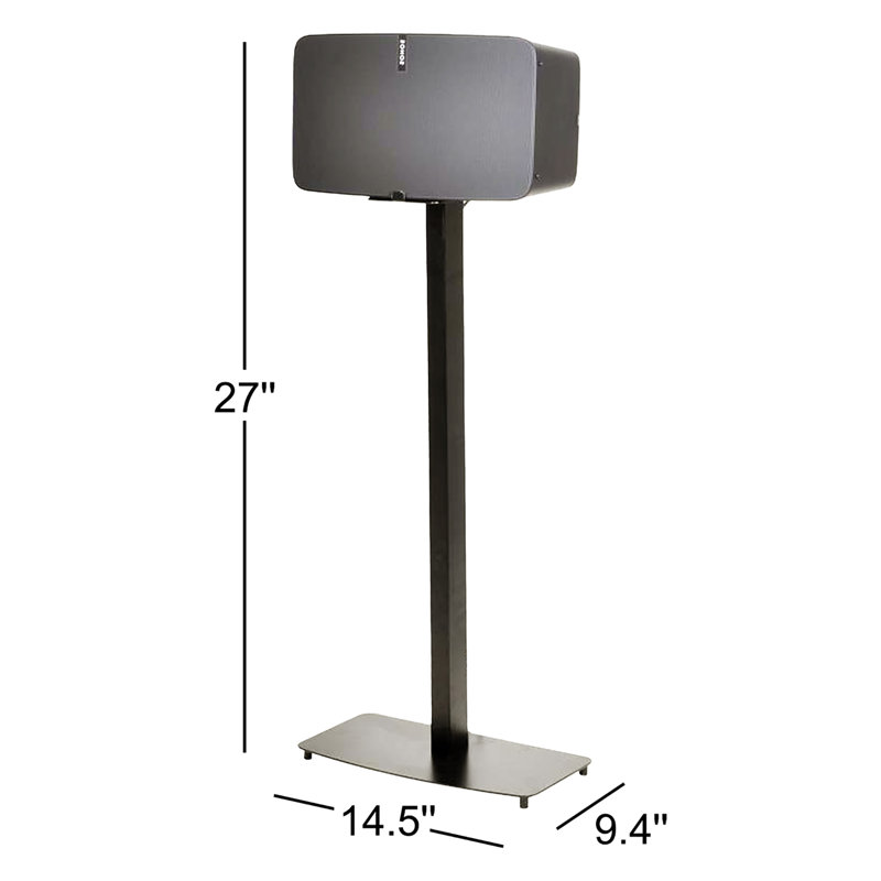 Support universel pour haut-parleur, support de fixation pour haut-parleur debout (compatible avec Sonos de 2e génération)