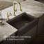 Cairn Undermount Single-Bowl Farmhouse Kitchen Sink with Faceted Design-1259428938-1337896964