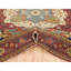 Très grand tapis rouge en laine noué à la main 12 pi x 15 pi 2 po CDF77943BDE7443D946F2217F96C9AEE