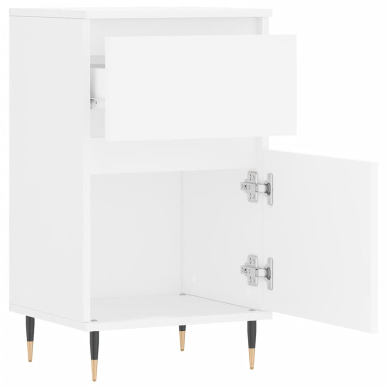 Mariss 1 - Drawer Chest of Drawers, White