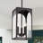 Farmhouse Outdoor Pendant Light, 3-Light Oil Rubbed Bronze Lantern Chandelier Ceiling Light Fixture Adjustable Height Hanging Lighting With Clear Glass For Porch, Kitchen Island, Dining Room, Entryway-249198052