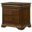 Table de chevet 2 tiroirs Brown Cherry