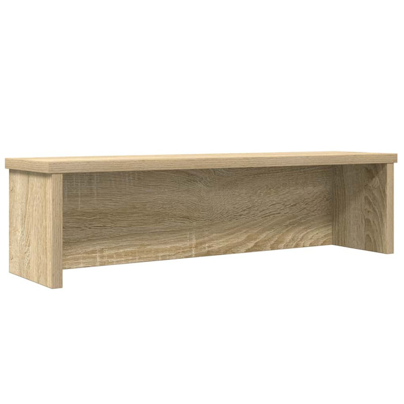 Kitchen Rack Stackable 15x16 Cm Engineered Wood, Sonoma Oak, 16cm H x 60cm W x 15cm D