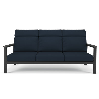 Townsend Metal Outdoor Sofa With Sunbrella Cushion