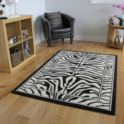 Bexhill Animal Print Shag Area Rug