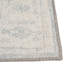 Tapis transitionnel de couleur ivoire / bleu sarcelle-976216346