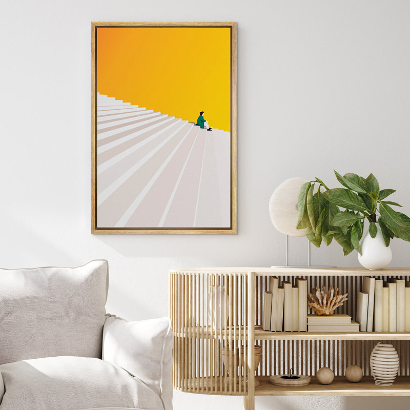 Alone Minimalist, 24" H x 16" W