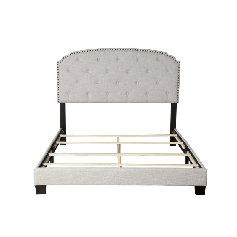 Linquist Tufted Upholstered Bed, Queen