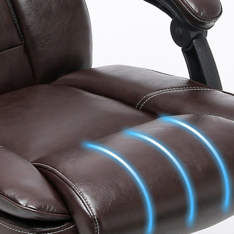 Fauteuil de direction Jordon-Lee, Brun