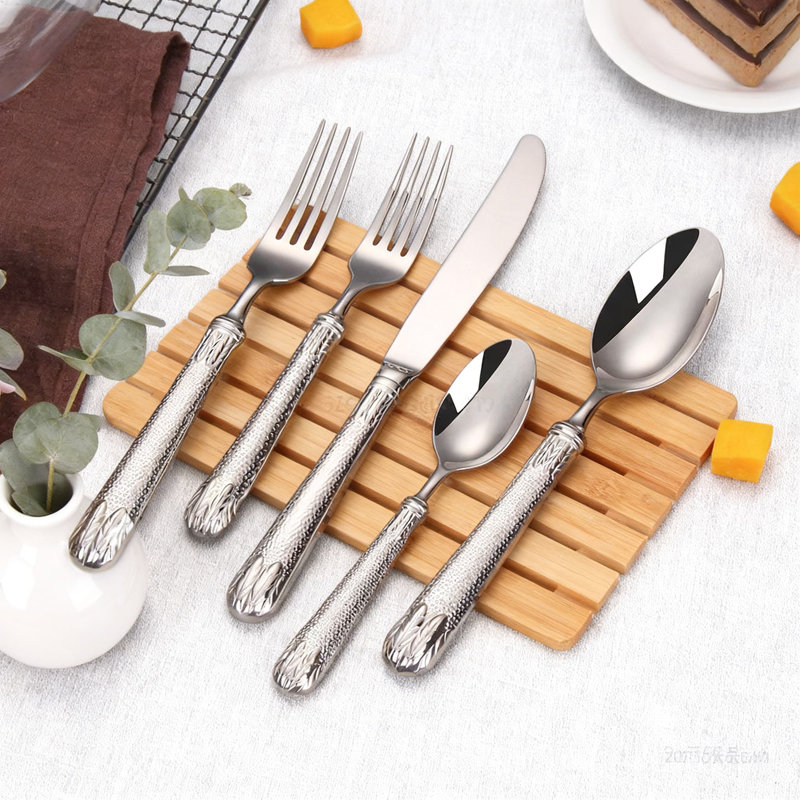 Ensemble 20 pièces de couteaux à steak en acier inoxydable 304 Professional