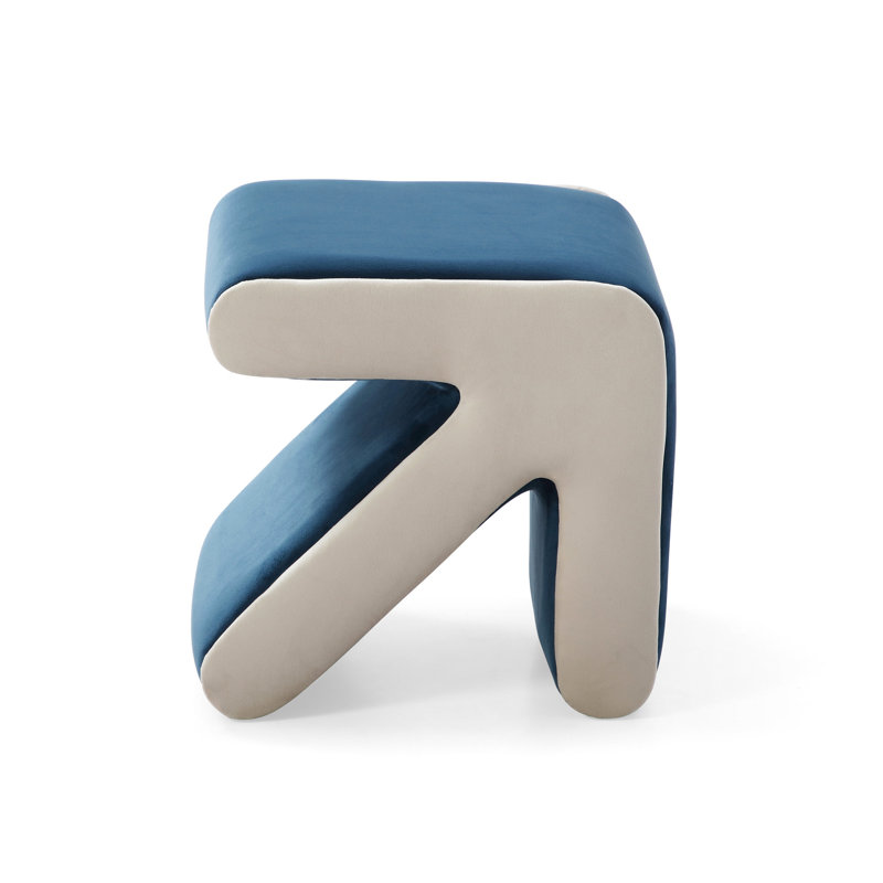 Tabouret de salon Modern, Blue