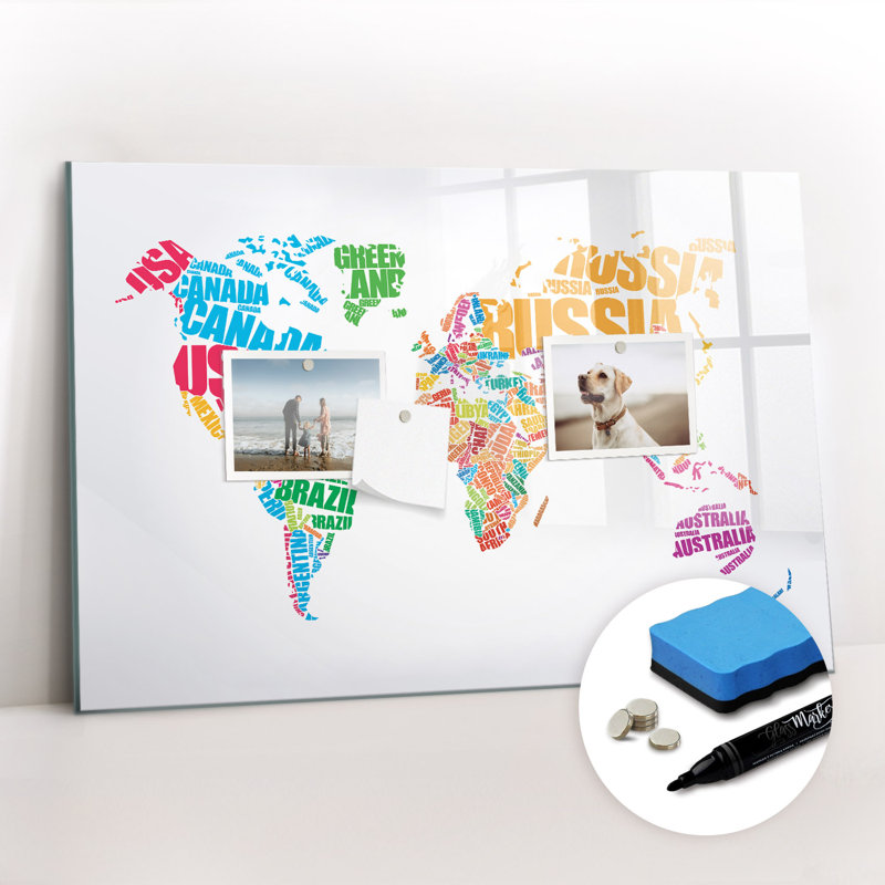 Magnetic Glass Dry Erase Board