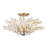 Sorra 24" 6-Light Semi-Flush Mount