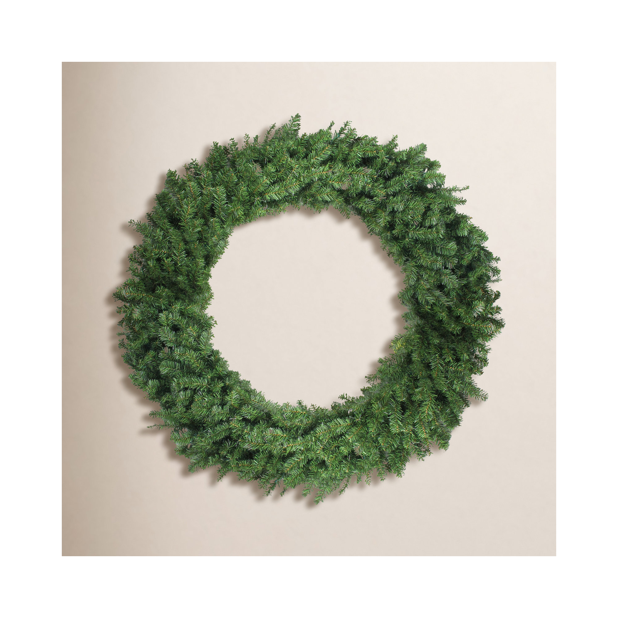 Canadian Pine Artificial Christmas Wreath 48-Inch Unlit