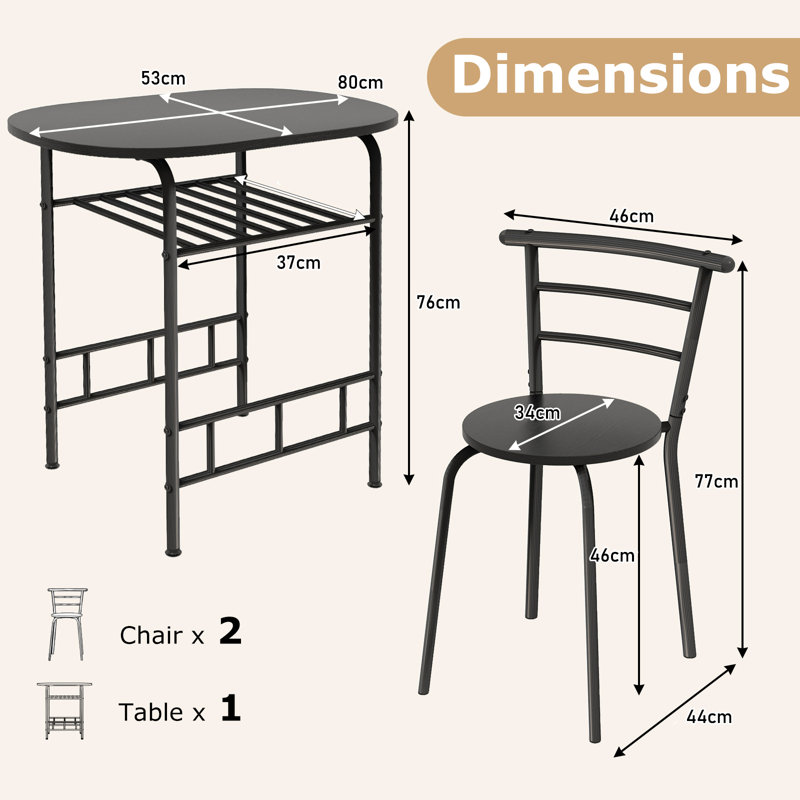 2 - Person Dining Set